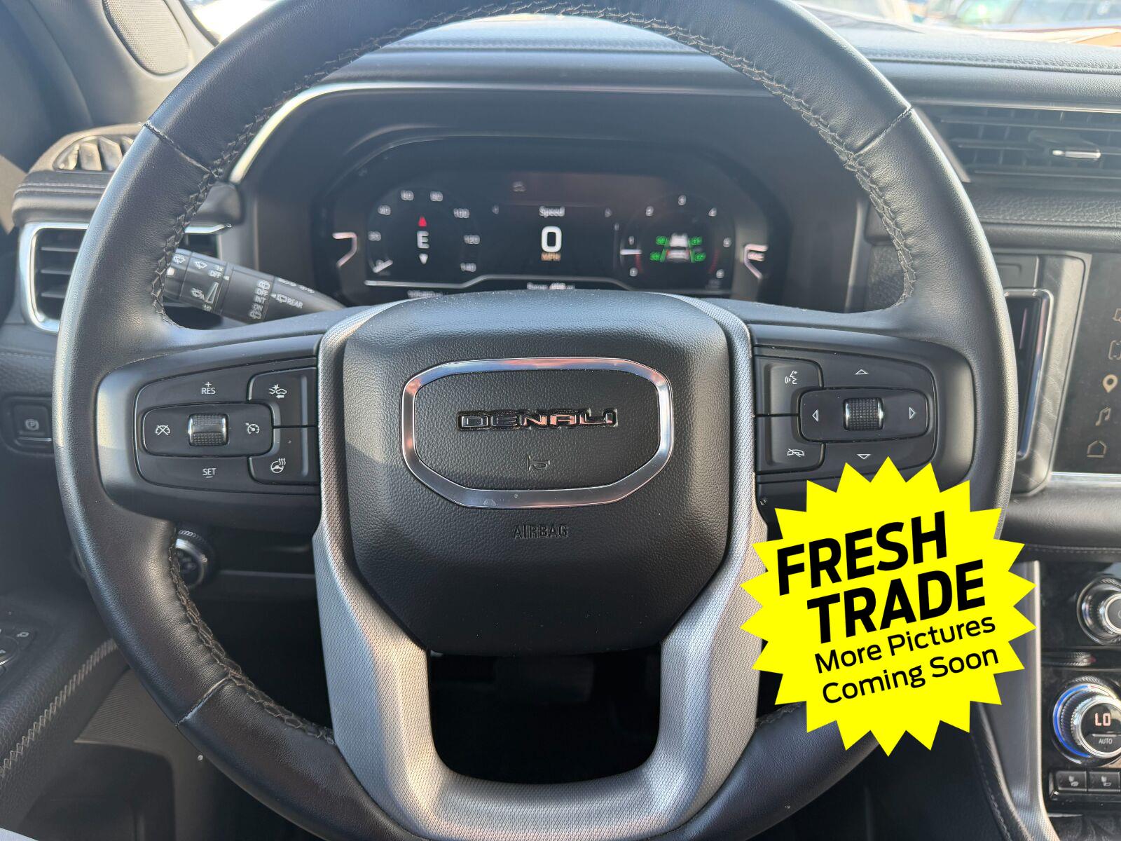 Used 2023 White Frost Tricoat GMC Denali image 6