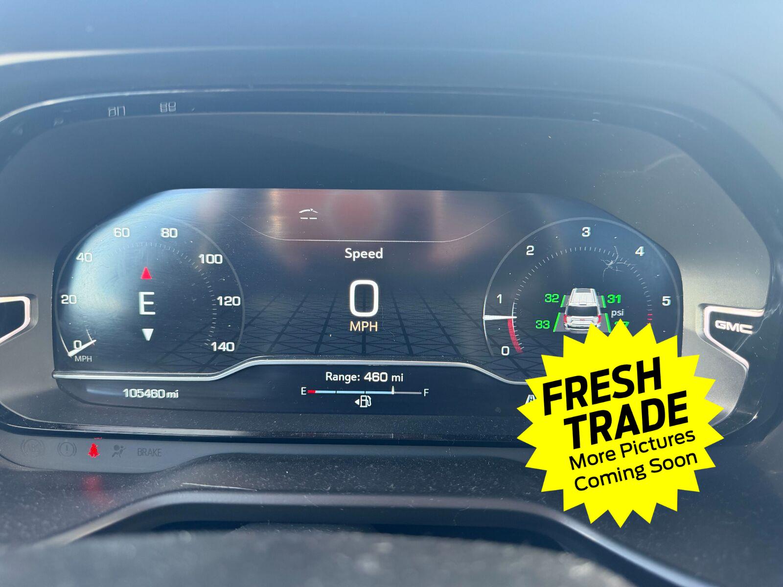 Used 2023 White Frost Tricoat GMC Denali image 7