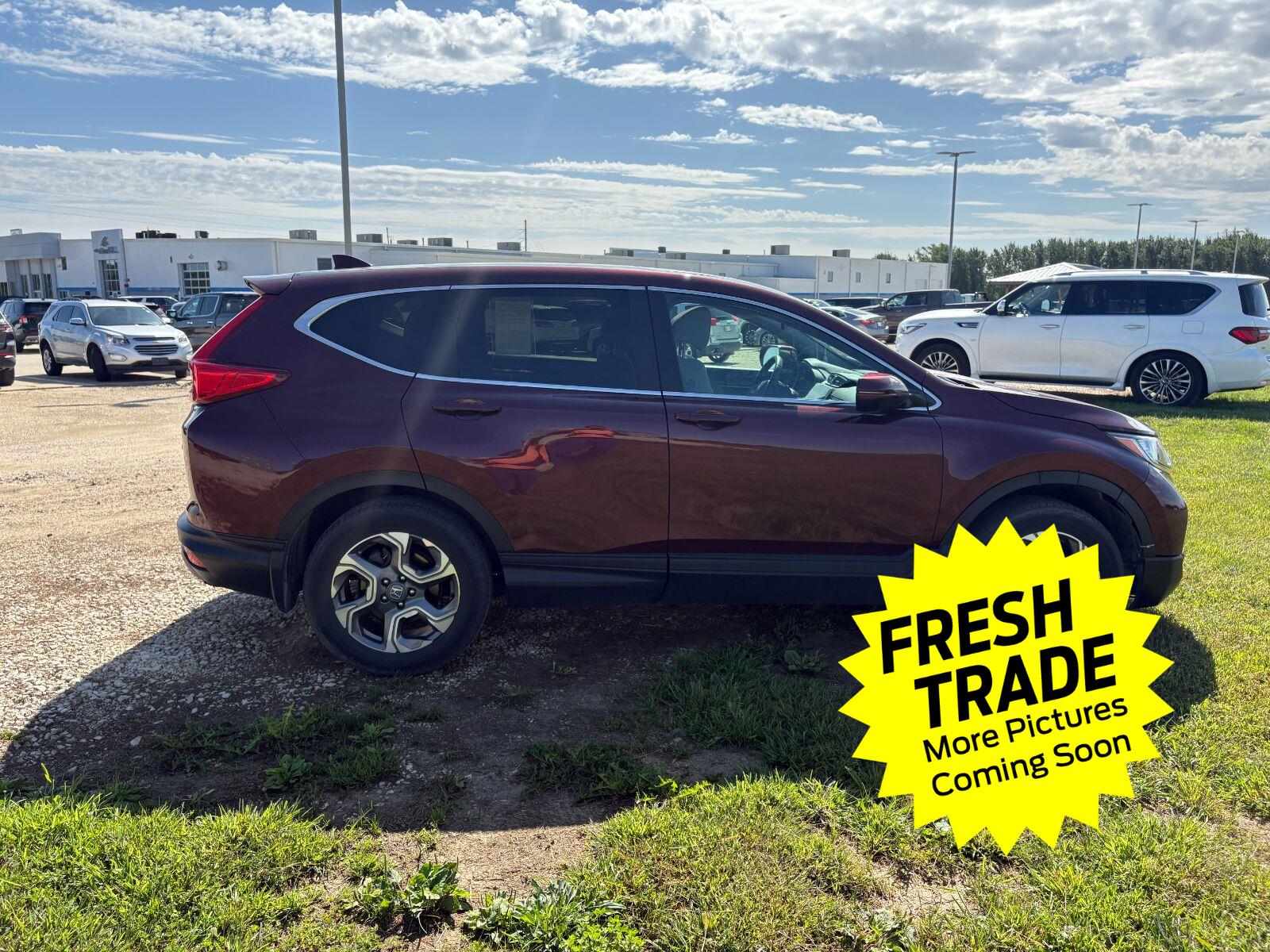 Used 2017 Basque Red Pearl II Honda EX image 4