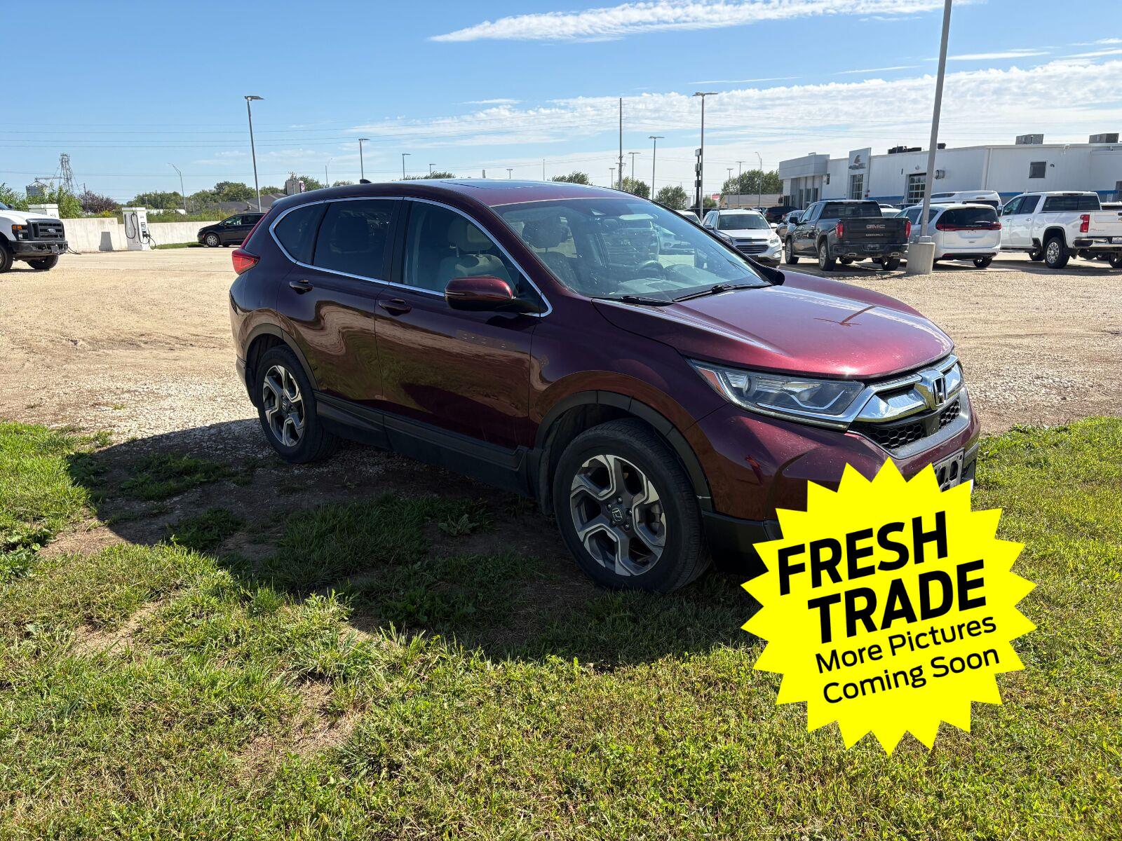 Used 2017 Basque Red Pearl II Honda EX image 5