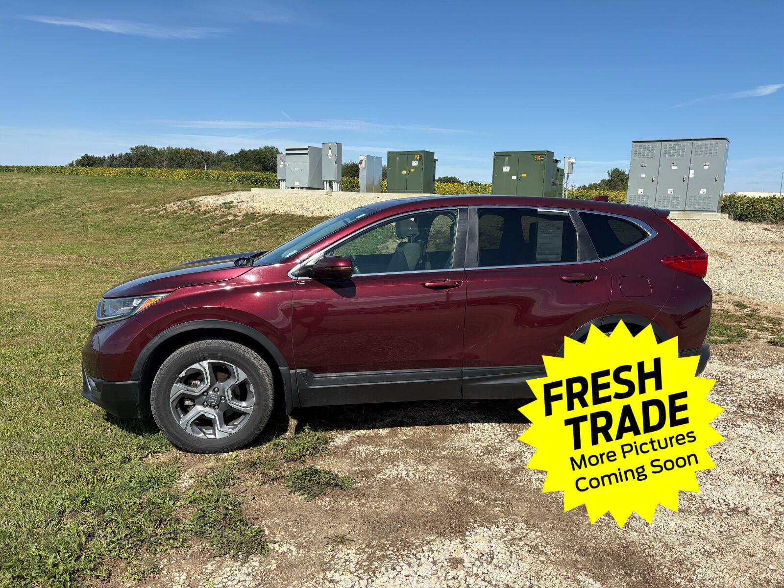 Used 2017 Basque Red Pearl II Honda EX image 6