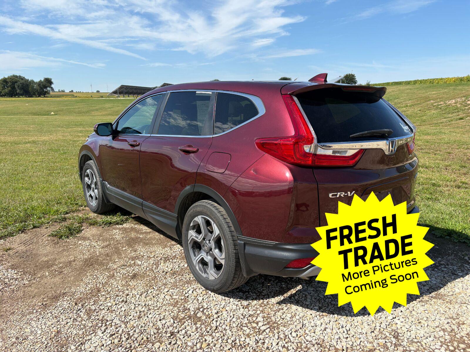 Used 2017 Basque Red Pearl II Honda EX image 7