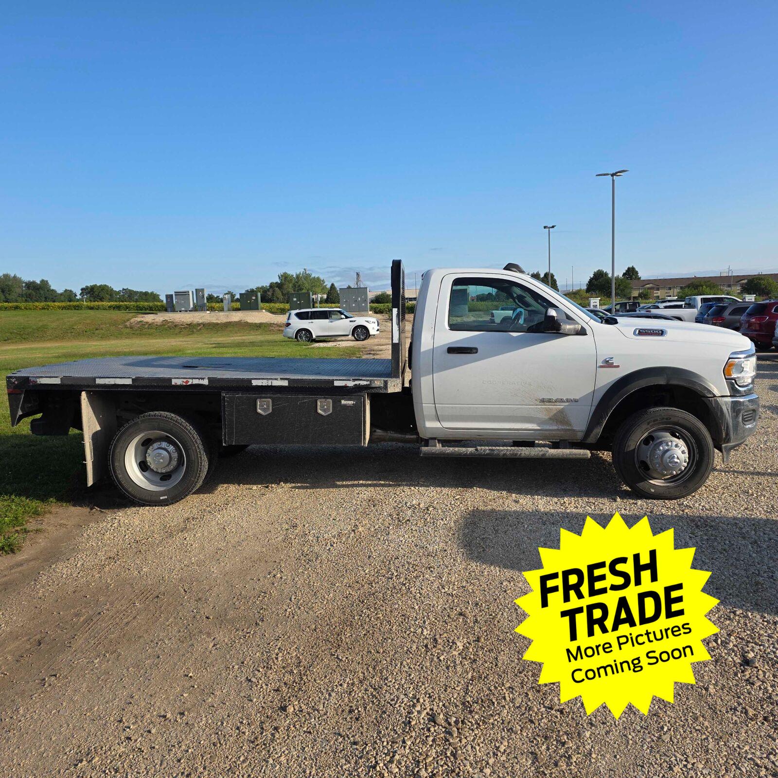 Used 2021 Bright White Clearcoat Ram Tradesman image 2