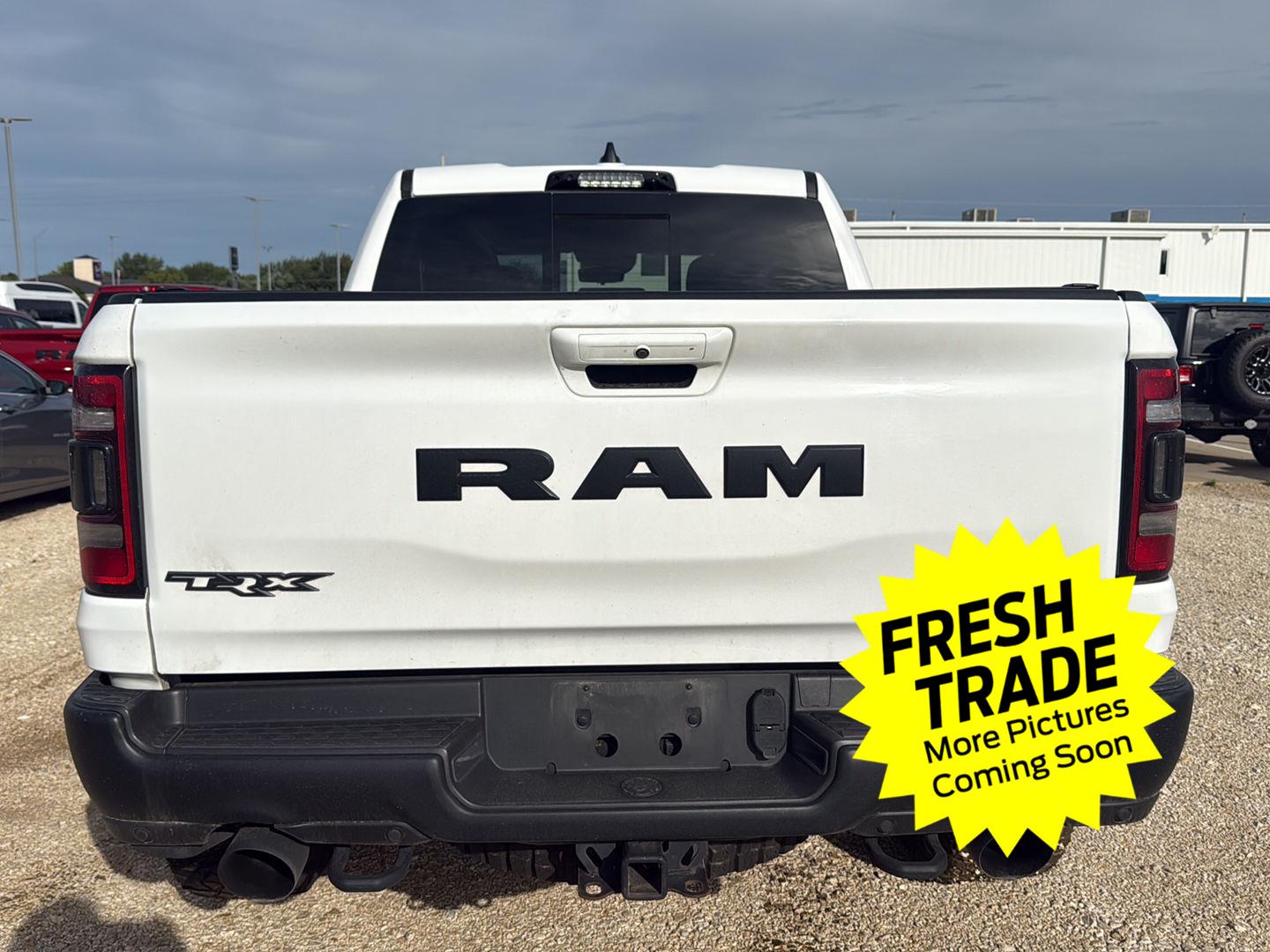 Used 2021 Bright White Clearcoat Ram TRX image 5