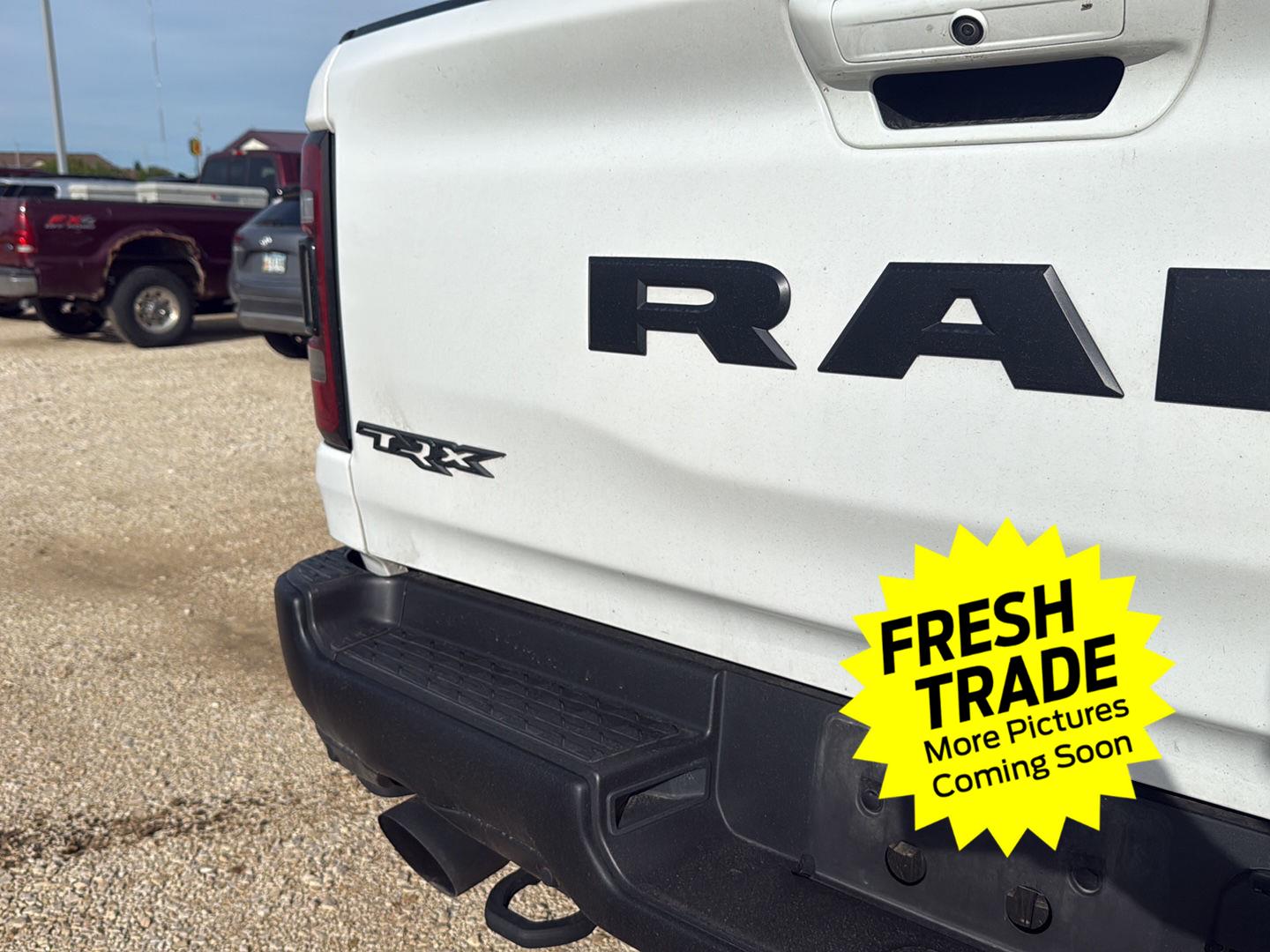 Used 2021 Bright White Clearcoat Ram TRX image 6