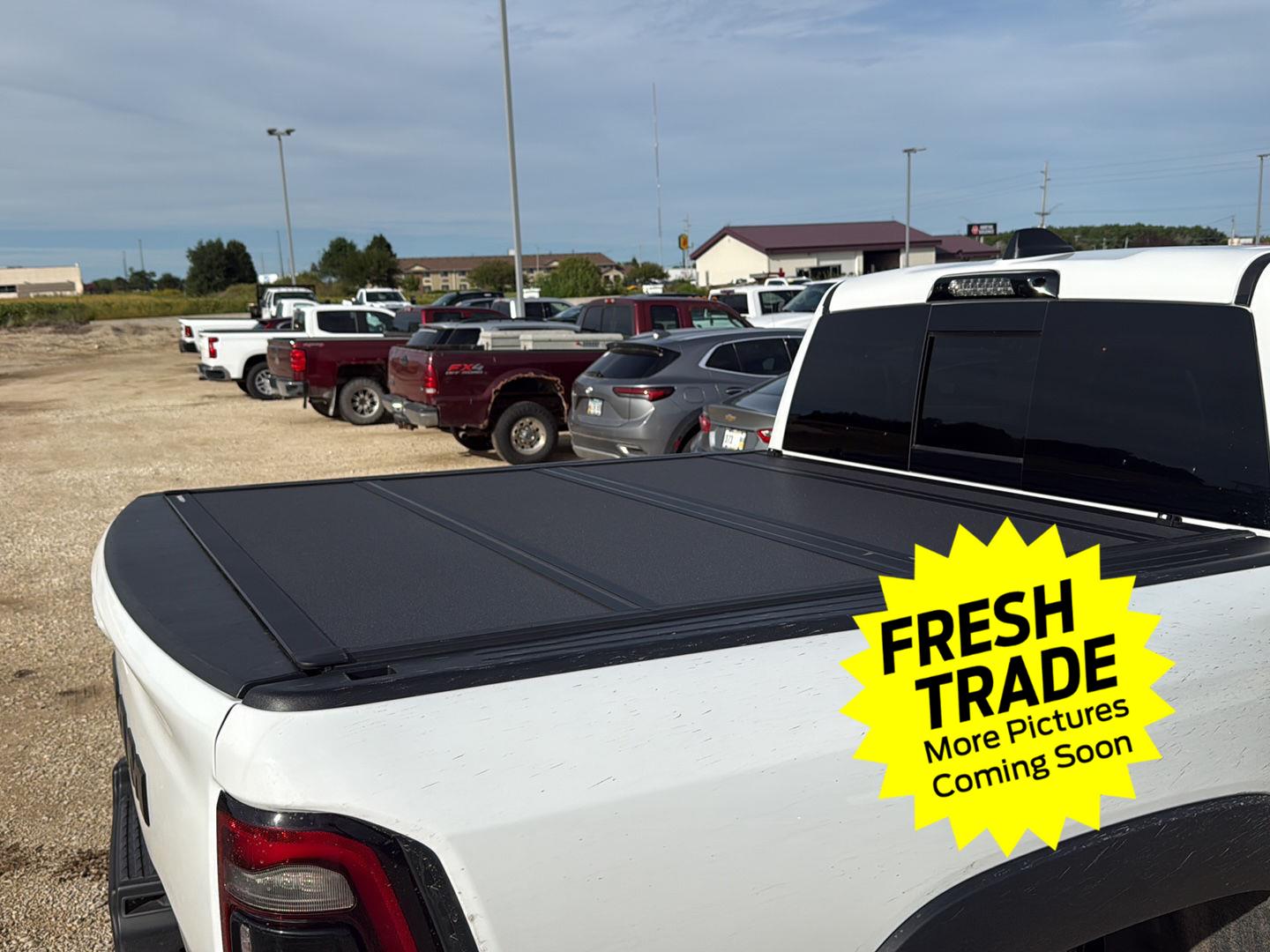 Used 2021 Bright White Clearcoat Ram TRX image 8