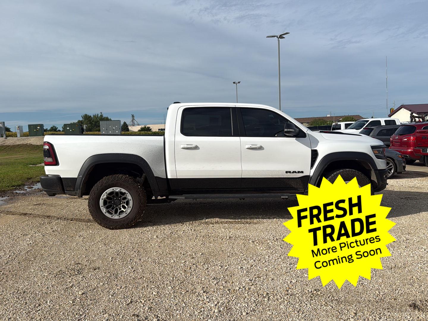 Used 2021 Bright White Clearcoat Ram TRX image 9