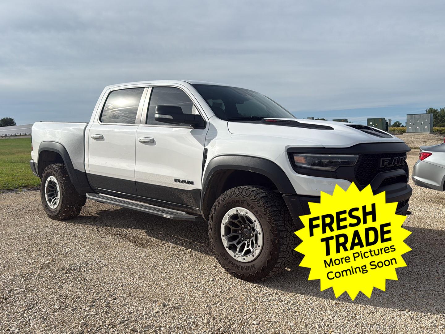 Used 2021 Bright White Clearcoat Ram TRX image 10