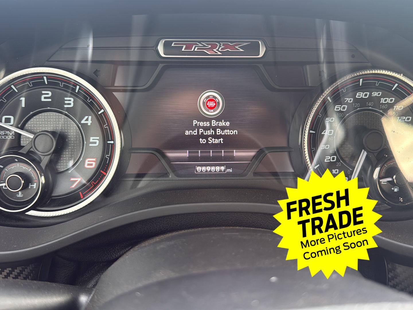 Used 2021 Bright White Clearcoat Ram TRX image 12