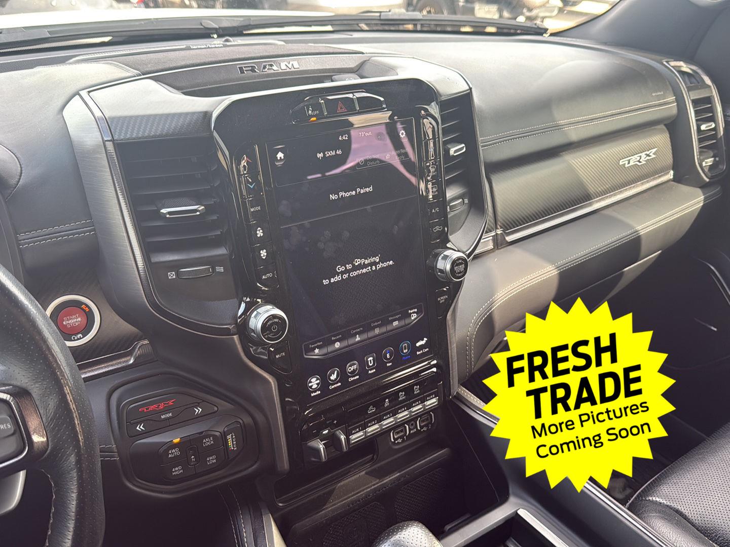 Used 2021 Bright White Clearcoat Ram TRX image 13