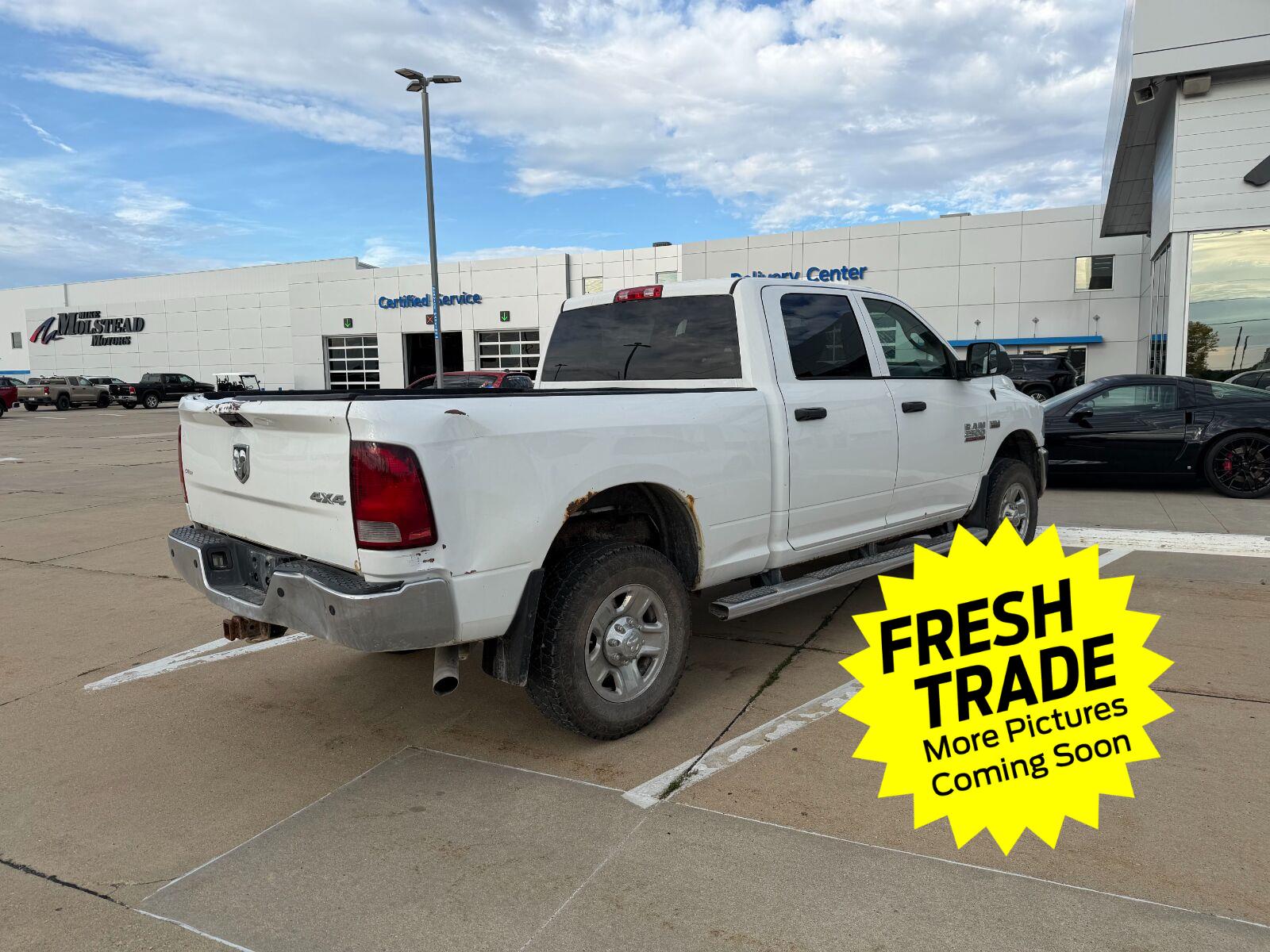 Used 2015 Bright White Clearcoat Ram Tradesman image 4