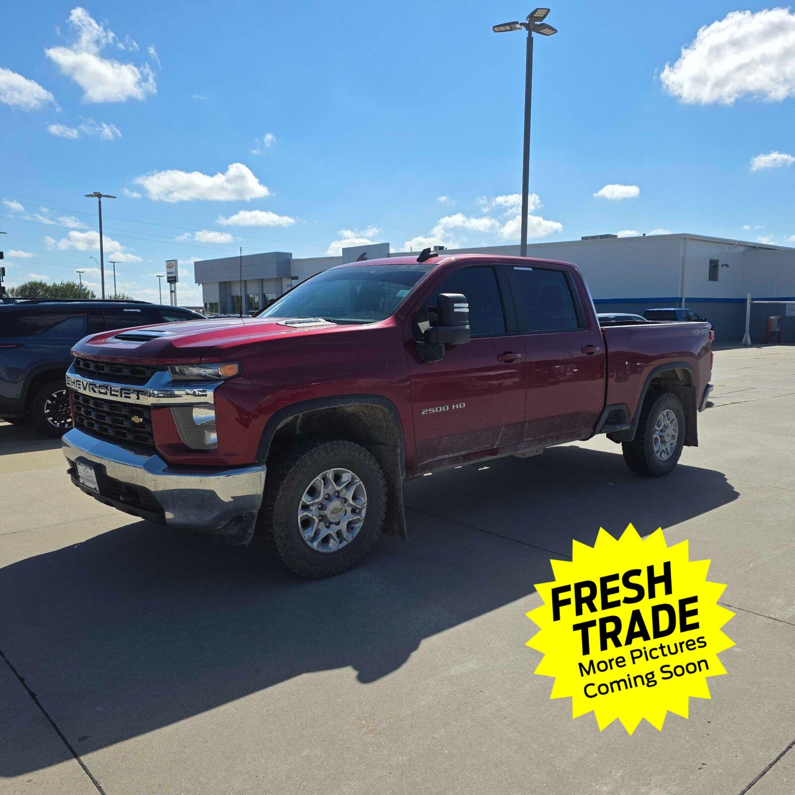 Cherry Red Tintcoat 2022 Chevrolet Silverado 2500HD Pickup Truck Four-Wheel Drive Automatic