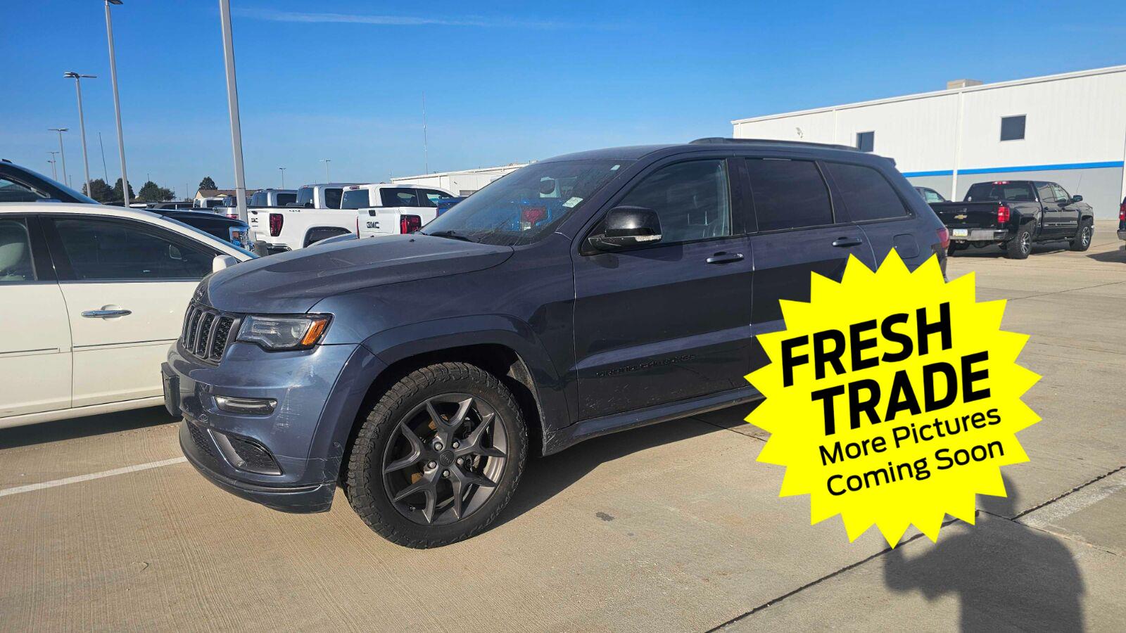 Slate Blue Pearlcoat 2020 Jeep Grand Cherokee SUV / Crossover Four-Wheel Drive 8-Speed Automatic