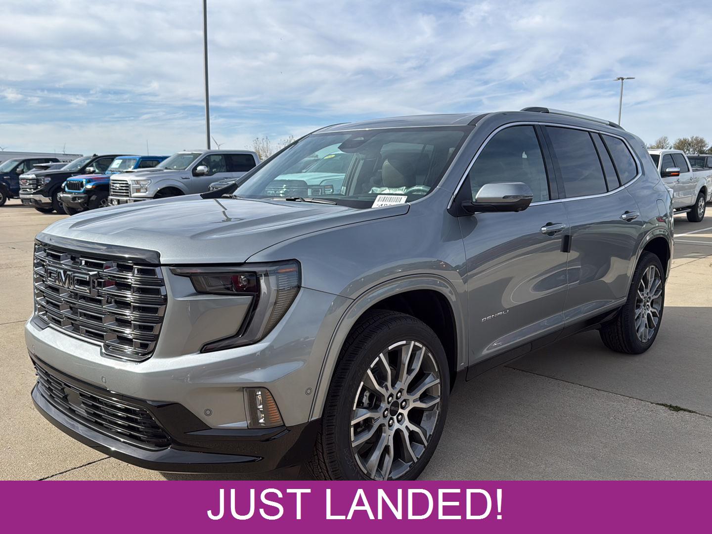 Silver 2027 GMC Acadia SUV / Crossover Four-Wheel Drive 8-Speed Automatic