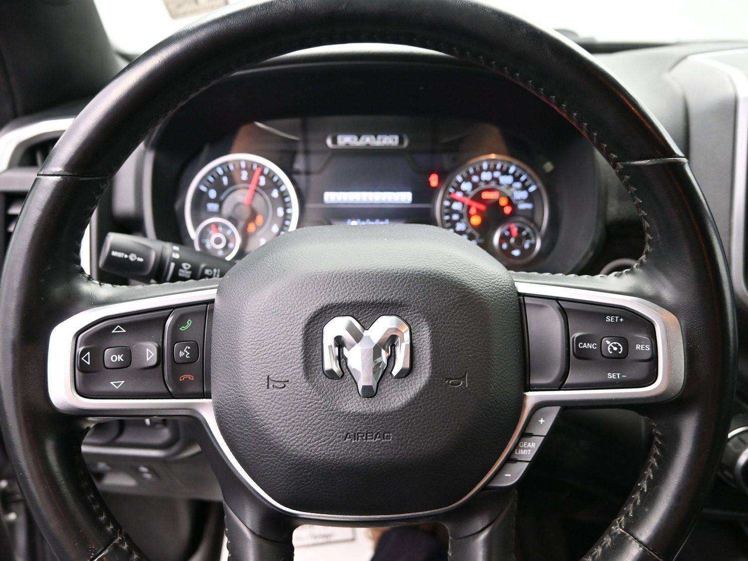 Used 2022 Billet Silver Metallic Clearcoat Ram Big Horn image 20