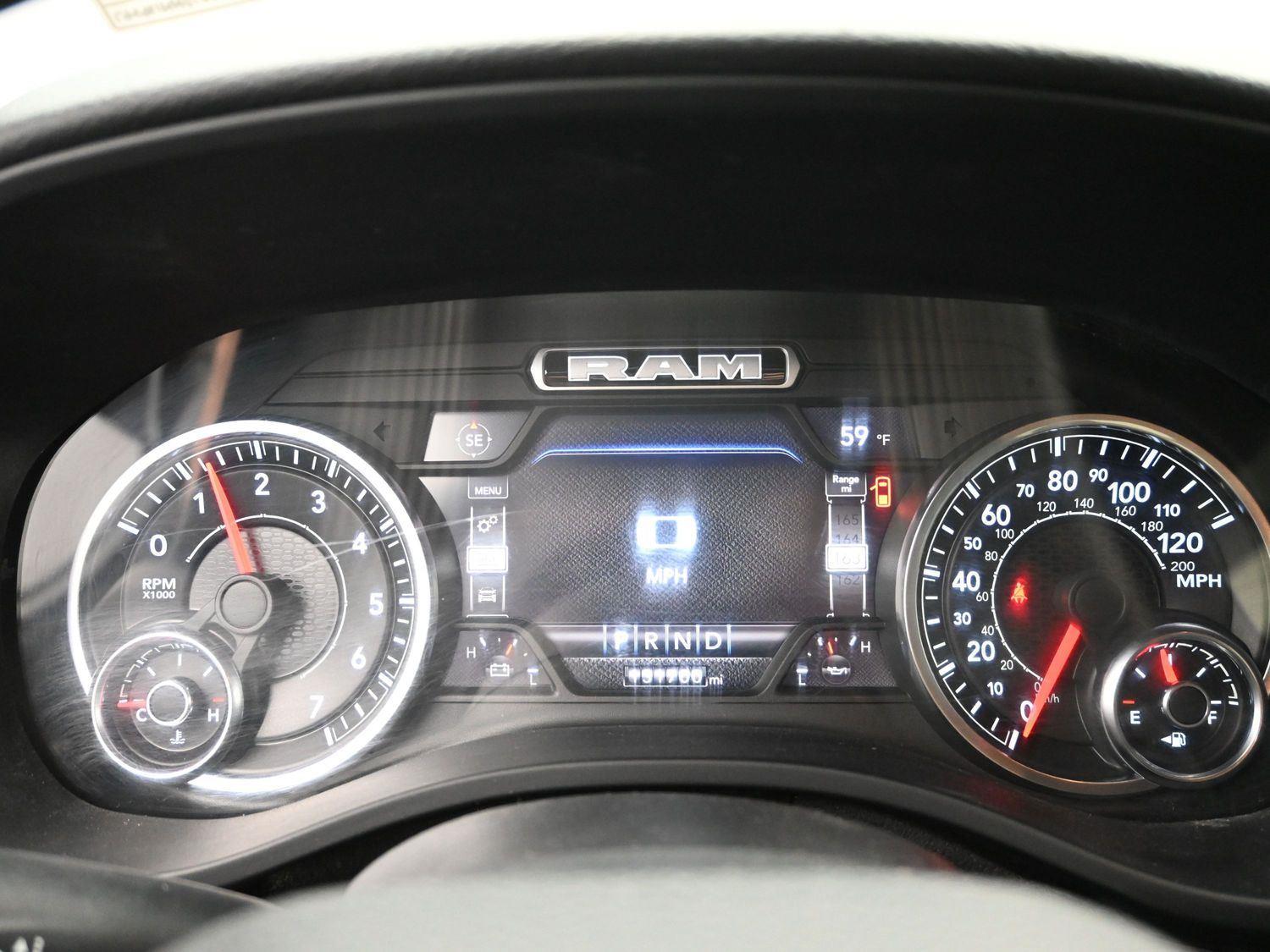 Used 2022 Billet Silver Metallic Clearcoat Ram Big Horn image 23