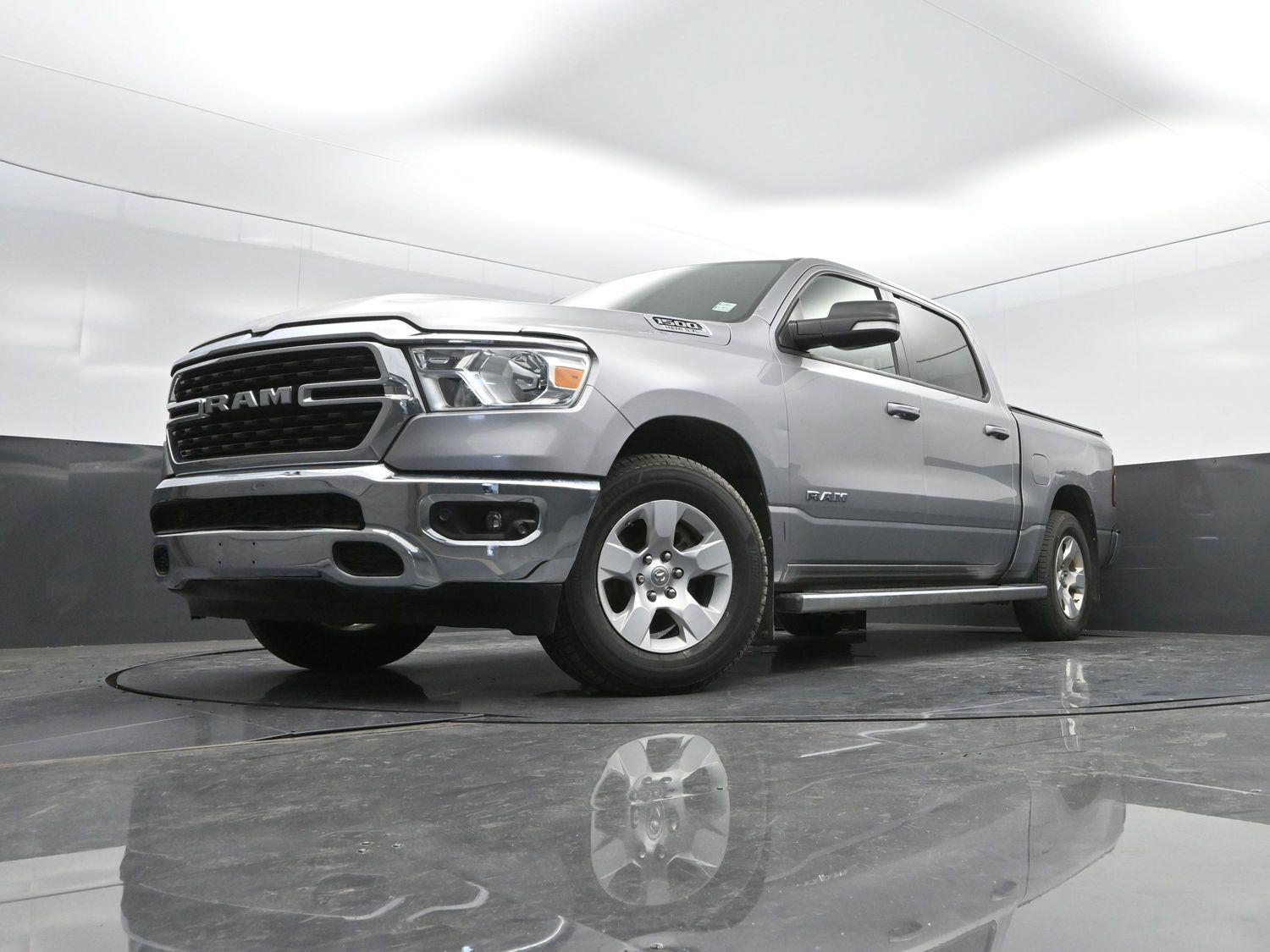 Used 2022 Billet Silver Metallic Clearcoat Ram Big Horn image 43