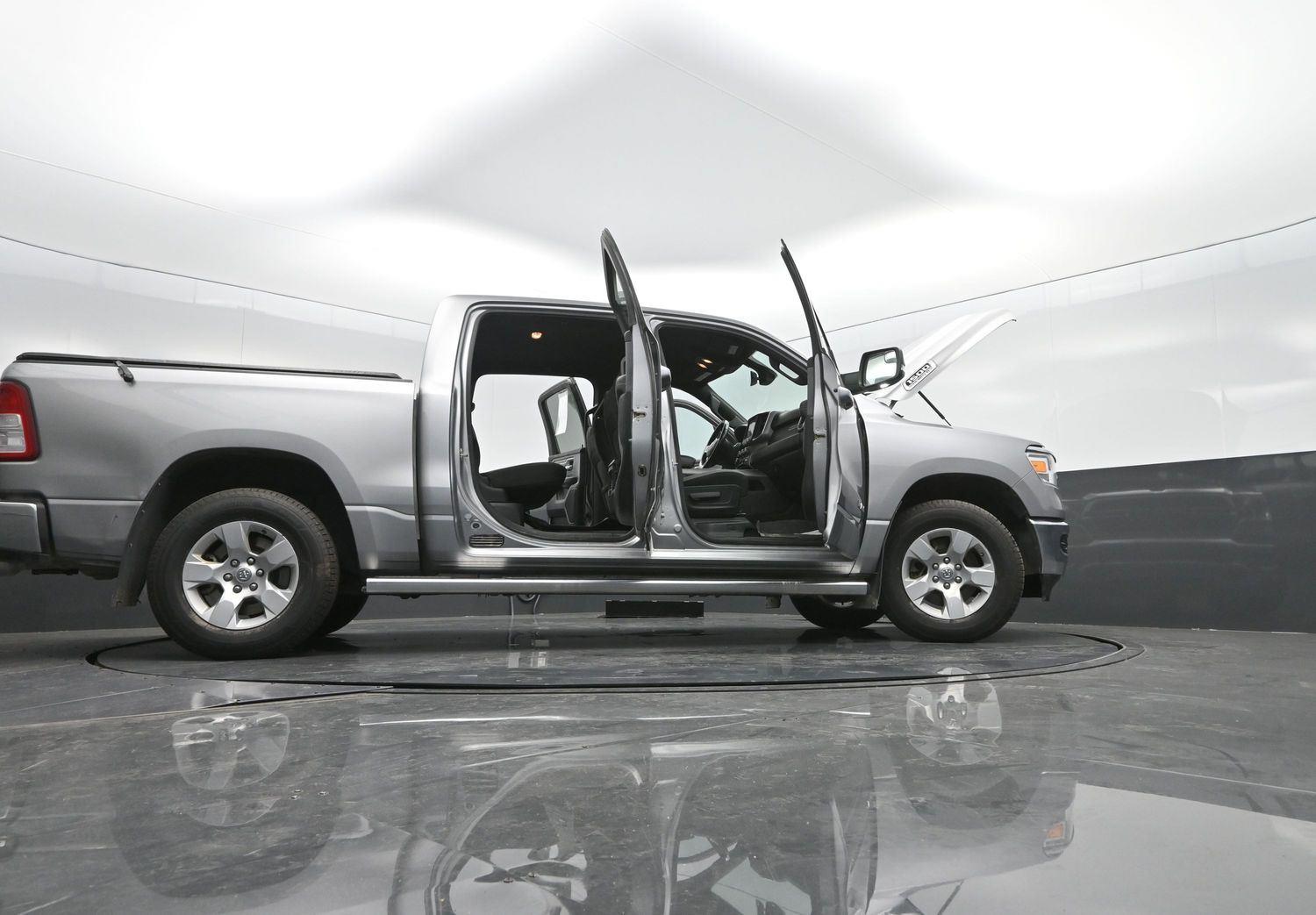 Used 2022 Billet Silver Metallic Clearcoat Ram Big Horn image 50