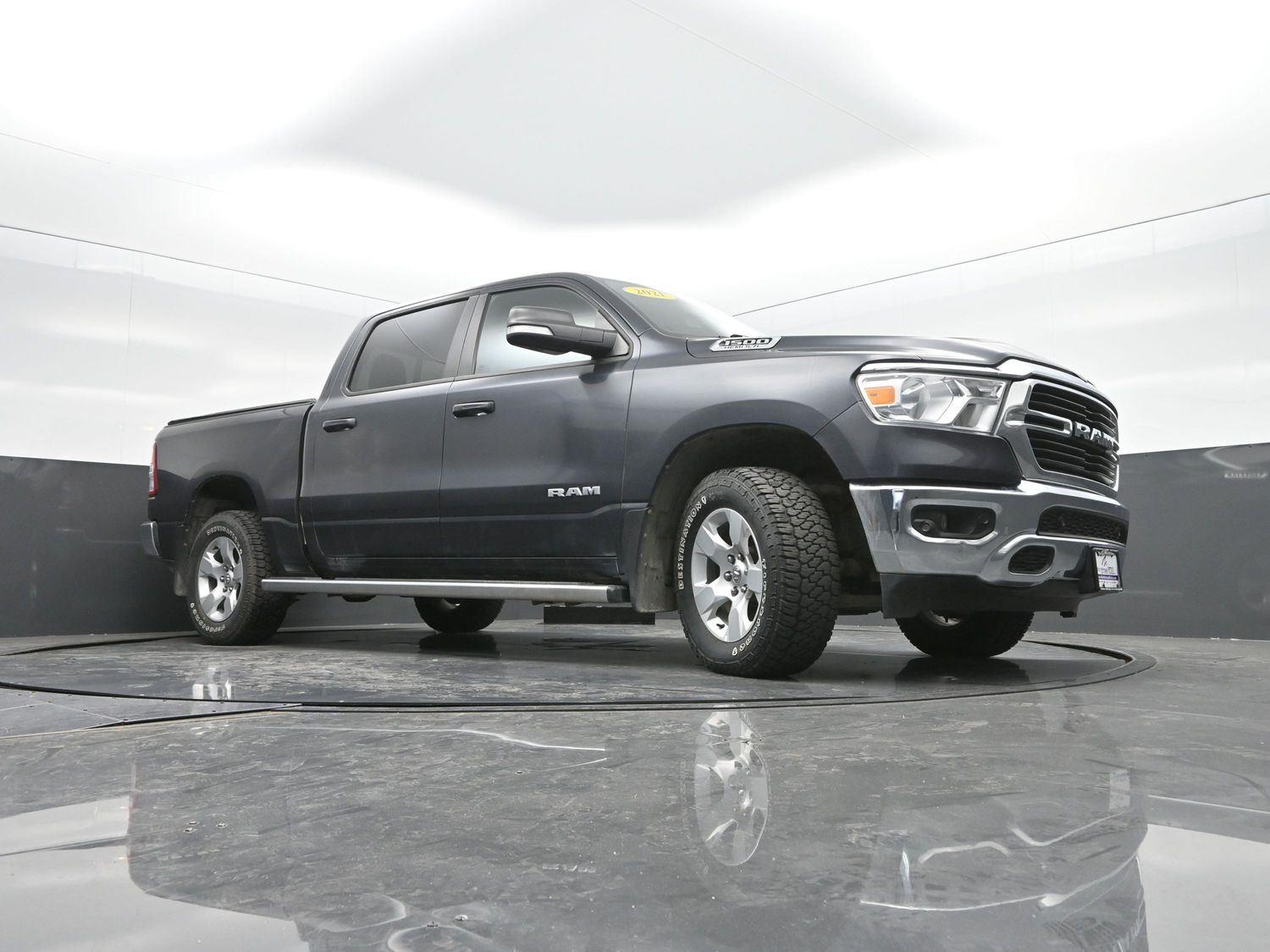 Used 2021 Maximum Steel Metallic Clearcoat Ram Big Horn image 32
