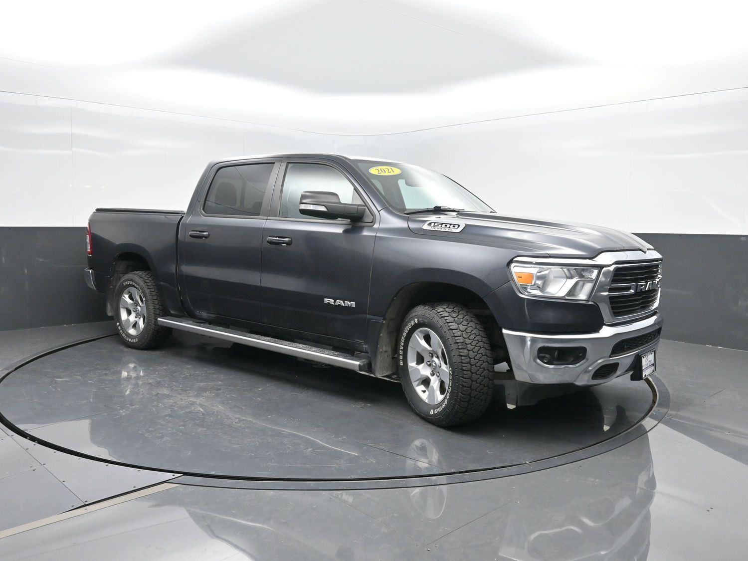 Used 2021 Maximum Steel Metallic Clearcoat Ram Big Horn image 4