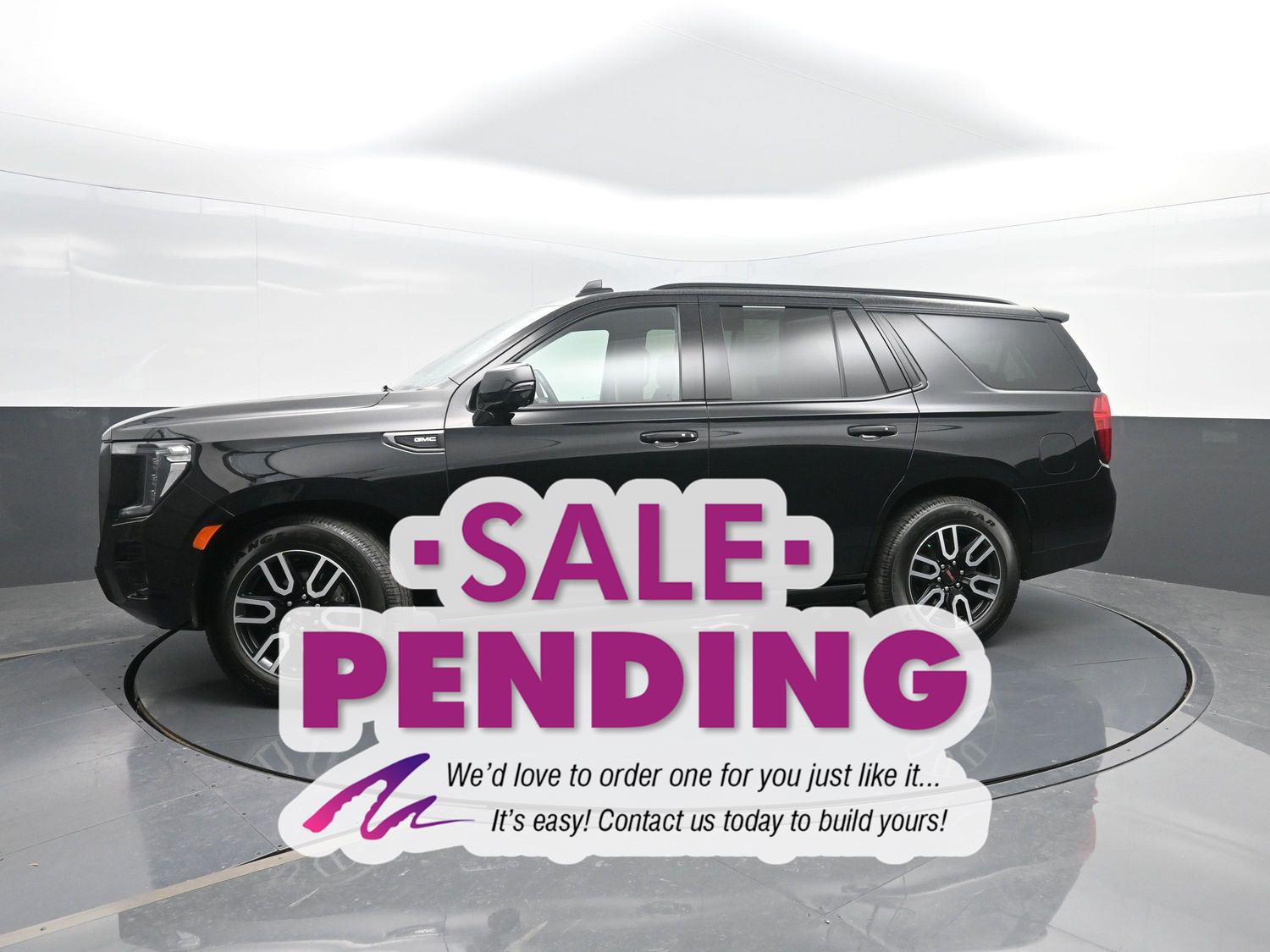 Onyx Black 2021 GMC Yukon AT4 4WD SUV / Crossover Four-Wheel Drive Automatic