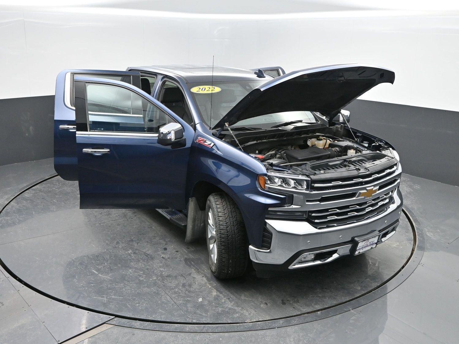 Used 2022 Northsky Blue Metallic Chevrolet LTZ image 50