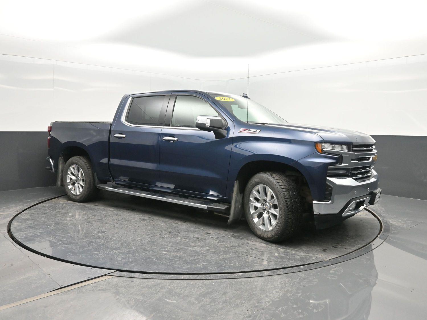 Used 2022 Northsky Blue Metallic Chevrolet LTZ image 4