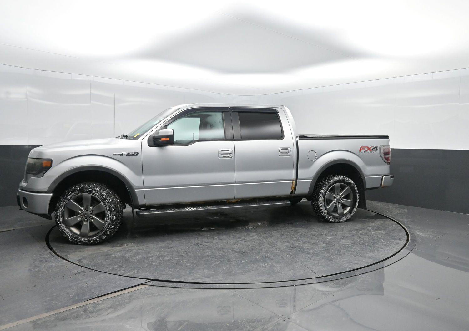Ingot Silver Metallic 2014 Ford F-150 FX4 SuperCrew 4WD Pickup Truck Four-Wheel Drive 6-Speed Automatic