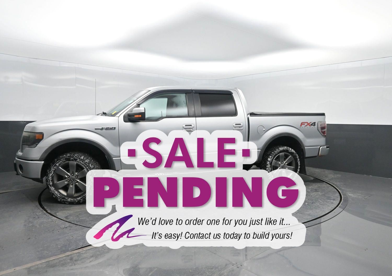 Ingot Silver Metallic 2014 Ford F-150 FX4 SuperCrew 4WD Pickup Truck Four-Wheel Drive 6-Speed Automatic