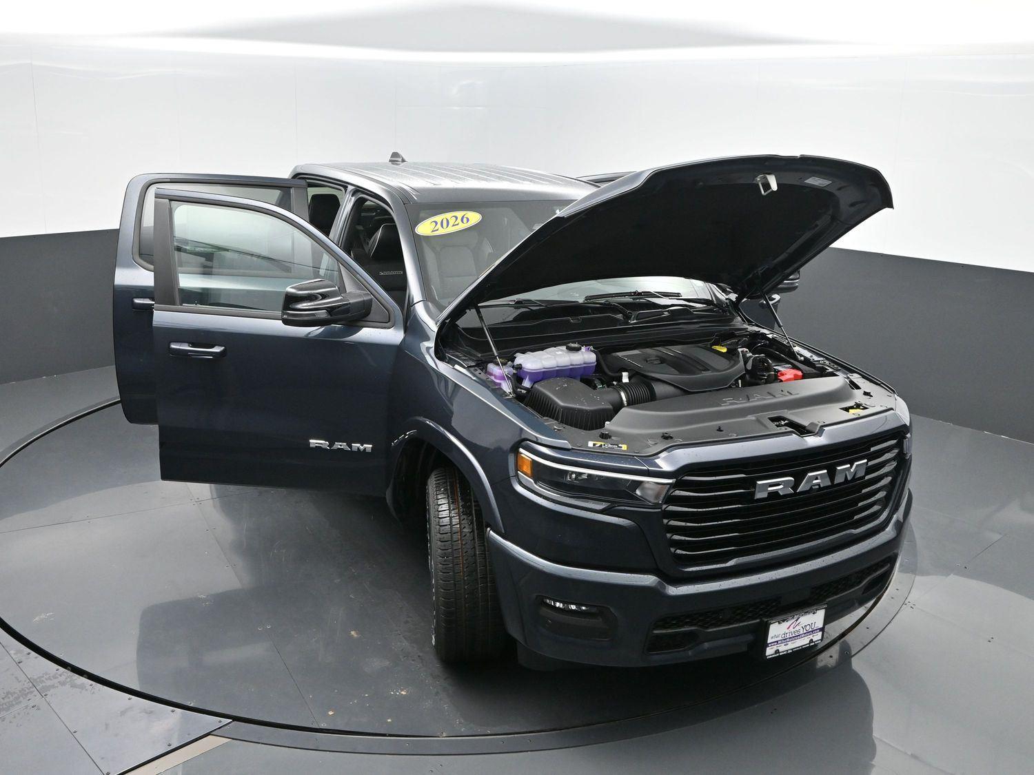 Used 2026 Forged Blue Metallic Ram Laramie image 43