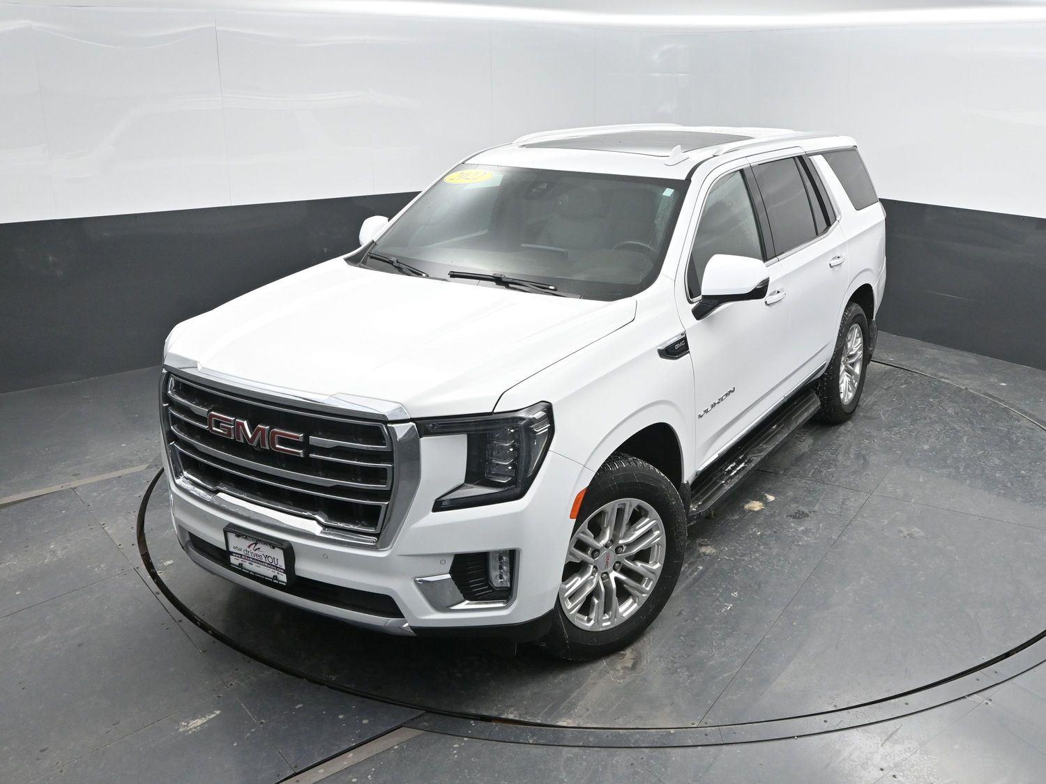 Used 2022 Summit White GMC SLT image 45