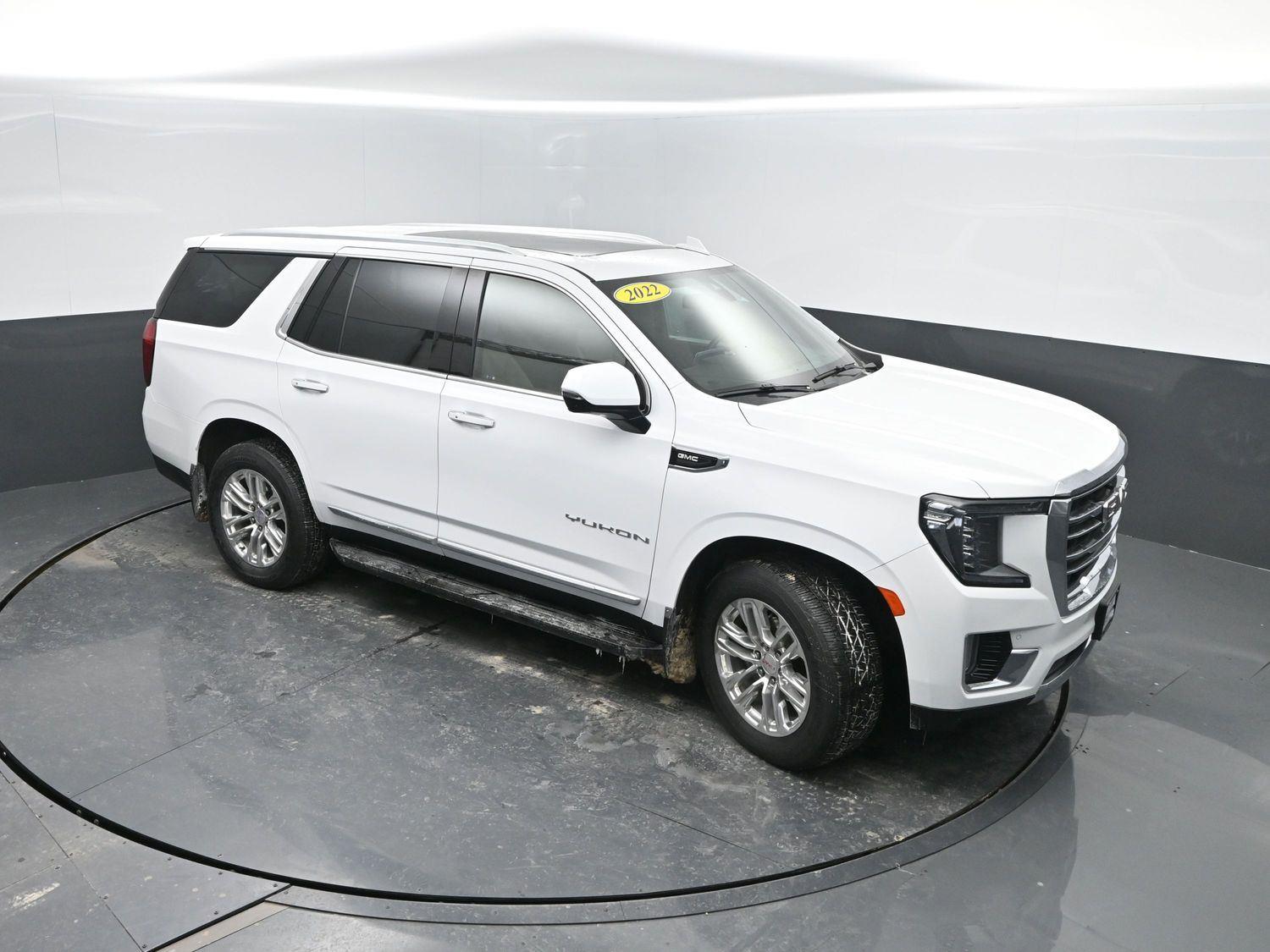 Used 2022 Summit White GMC SLT image 48