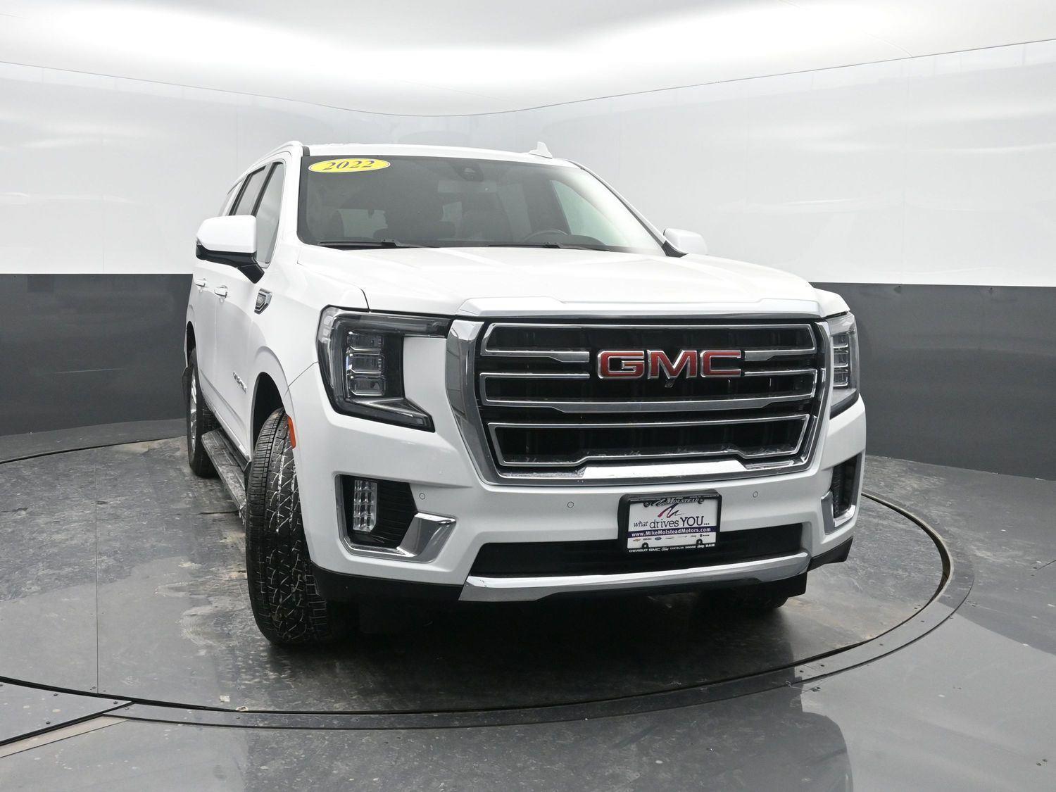 Used 2022 Summit White GMC SLT image 51