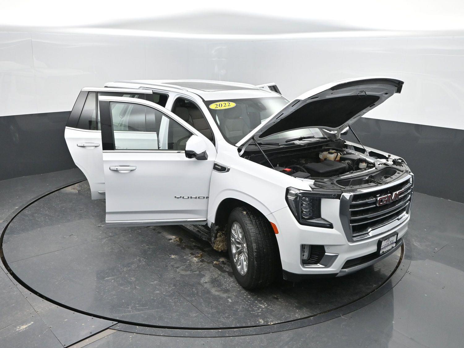Used 2022 Summit White GMC SLT image 54