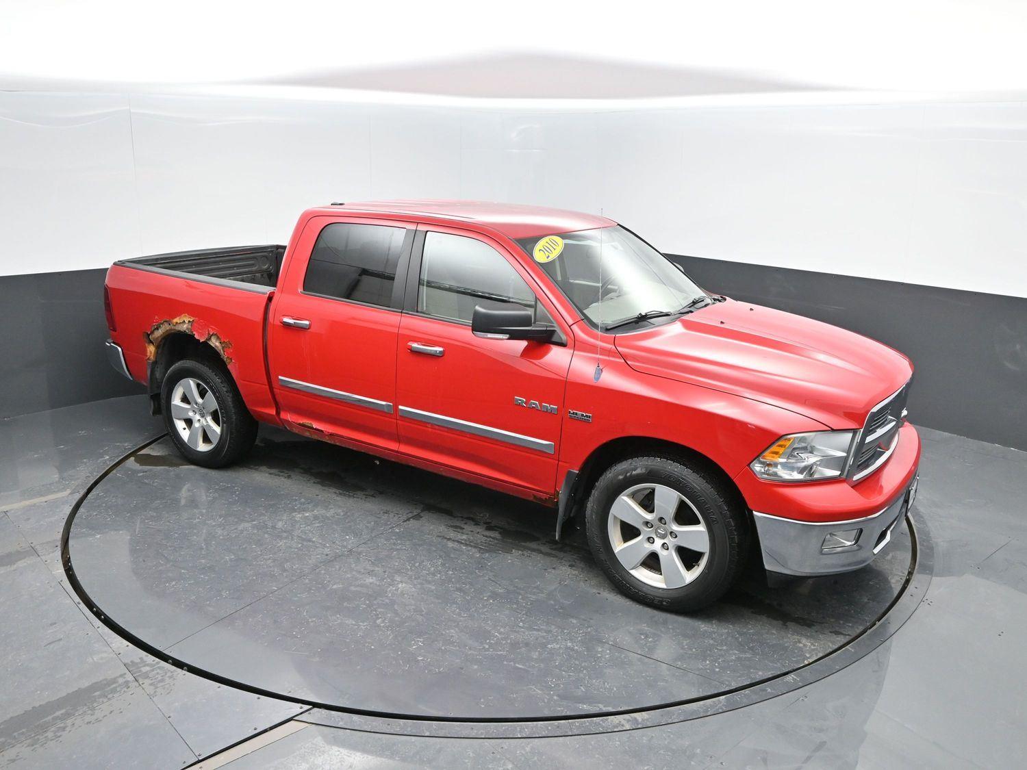 Used 2010 Flame Red Clearcoat Dodge SLT image 35