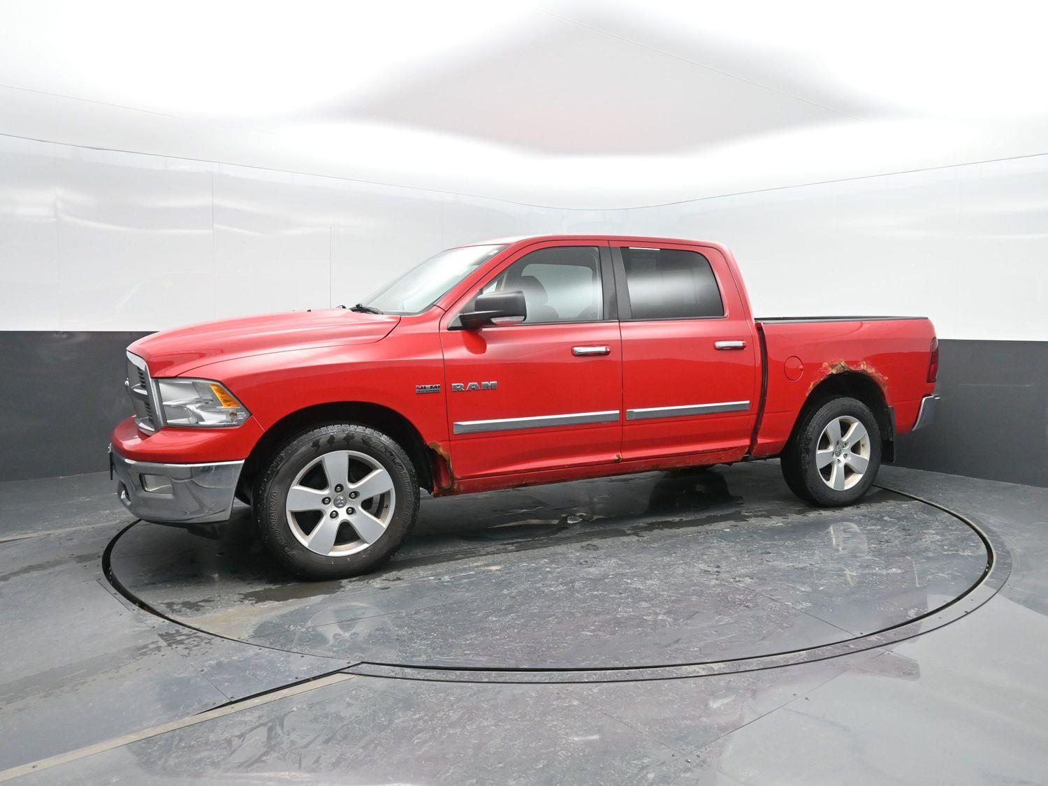 Used 2010 Flame Red Clearcoat Dodge SLT image 37