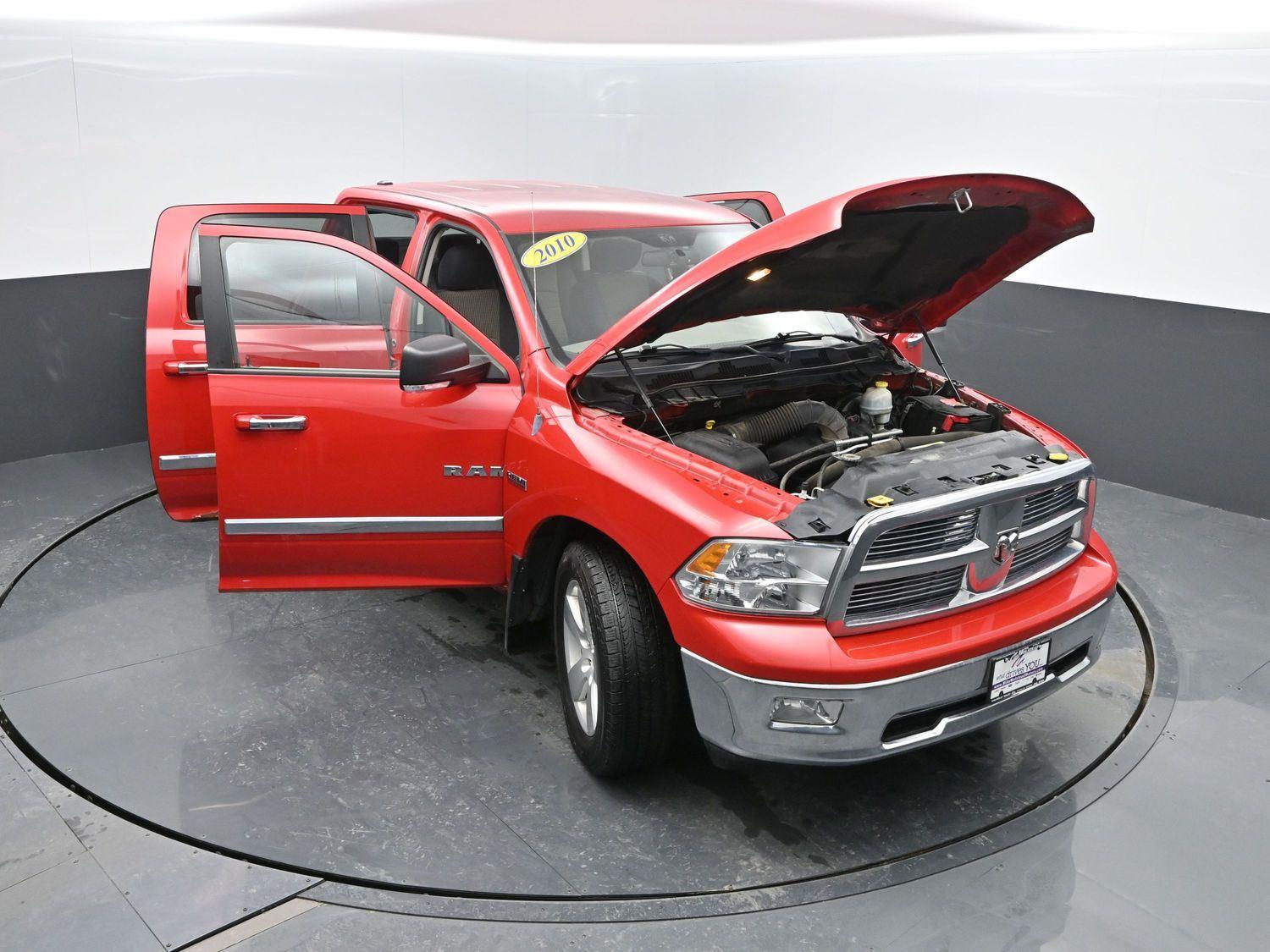 Used 2010 Flame Red Clearcoat Dodge SLT image 41