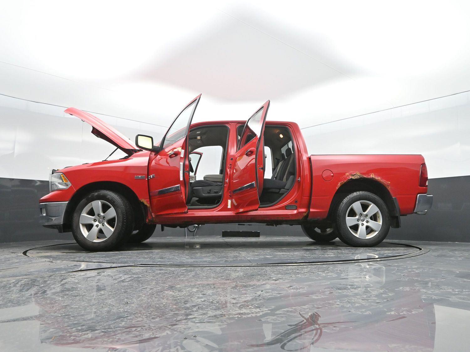 Used 2010 Flame Red Clearcoat Dodge SLT image 46