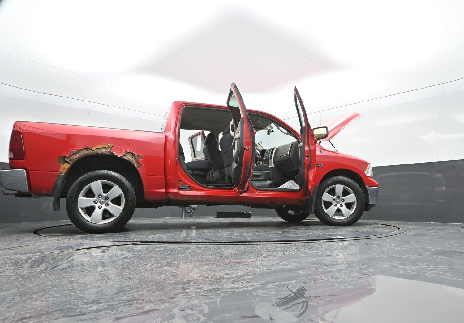 Used 2010 Flame Red Clearcoat Dodge SLT image 47