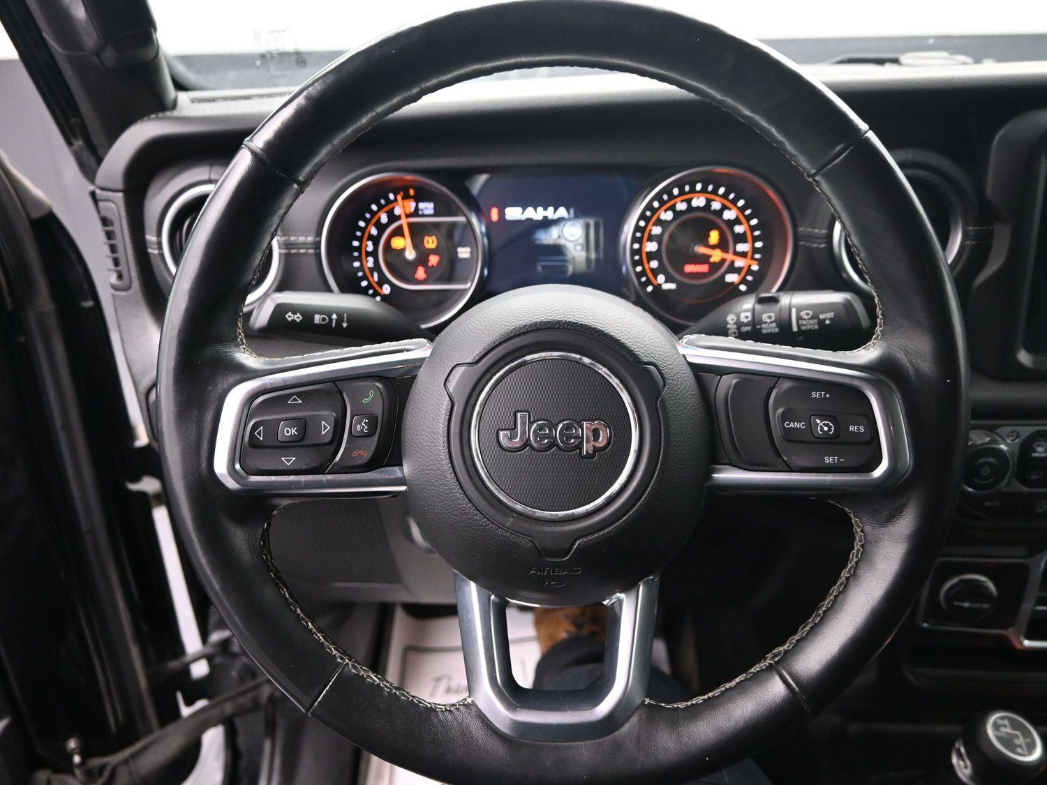 Used 2018 Black Clearcoat Jeep Sahara image 17