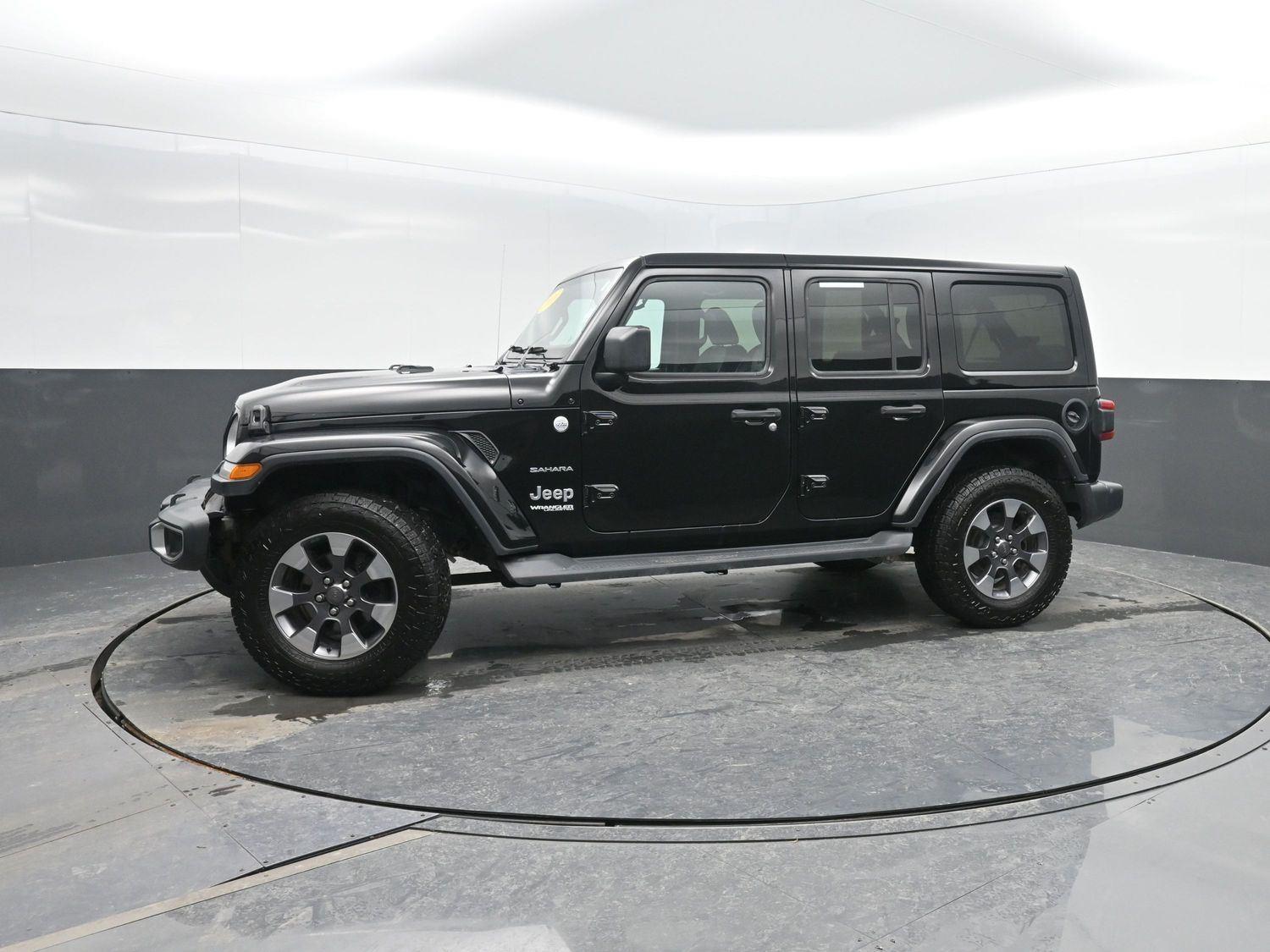 Used 2018 Black Clearcoat Jeep Sahara image 36