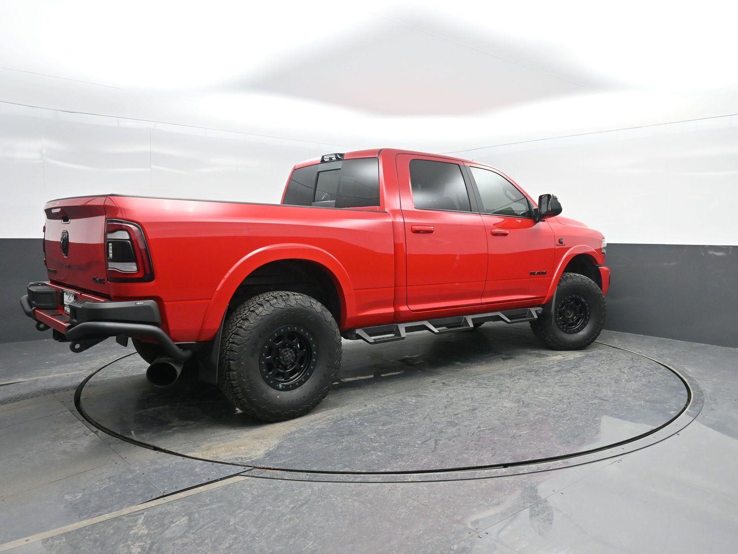 Used 2021 Flame Red Clearcoat Ram Laramie image 2