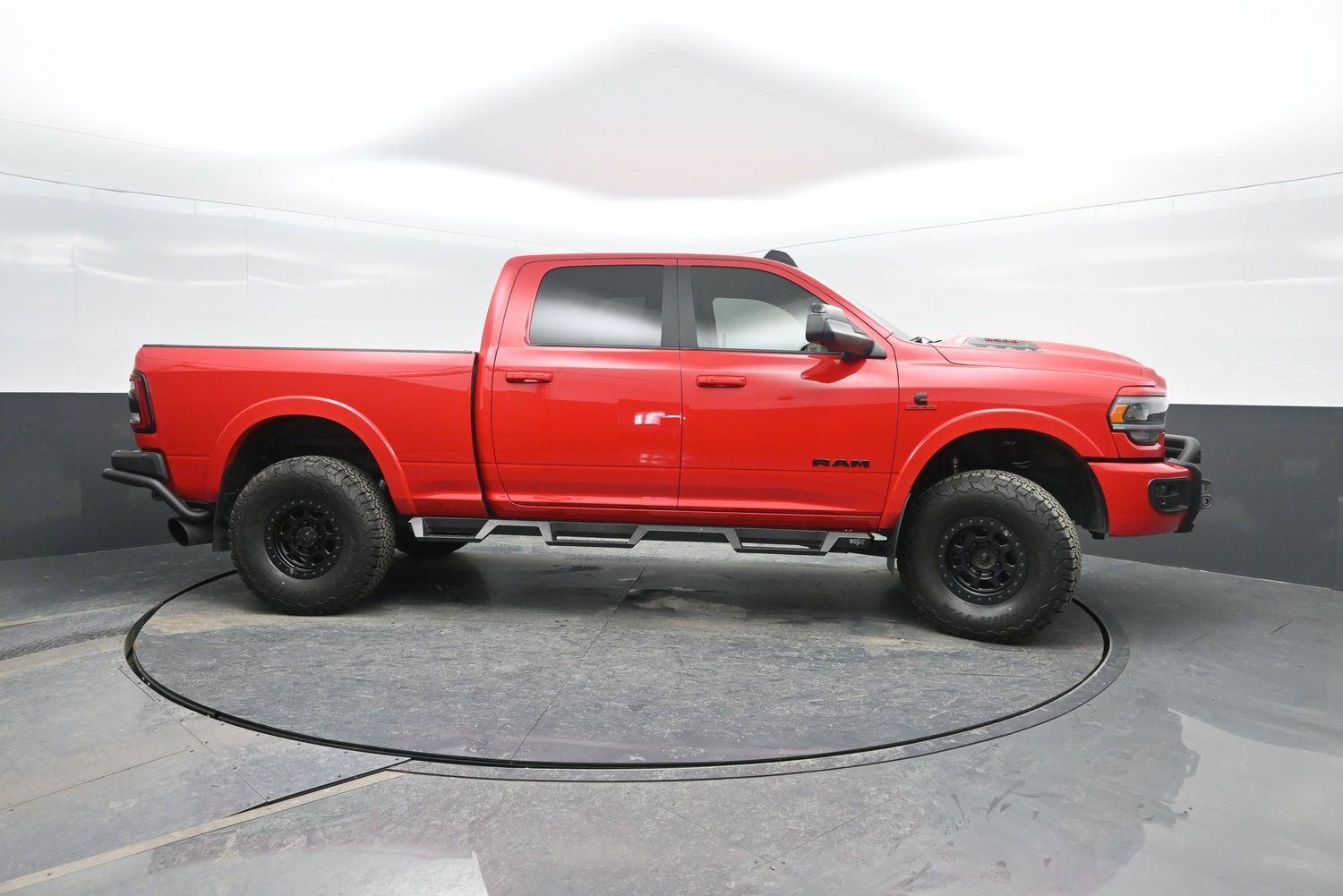 Used 2021 Flame Red Clearcoat Ram Laramie image 3