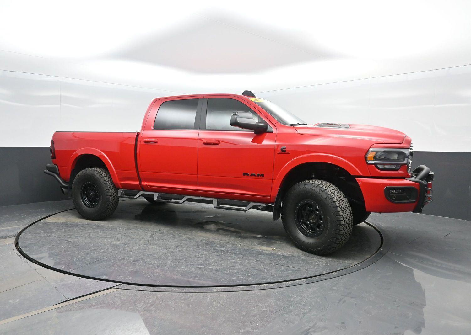 Used 2021 Flame Red Clearcoat Ram Laramie image 4