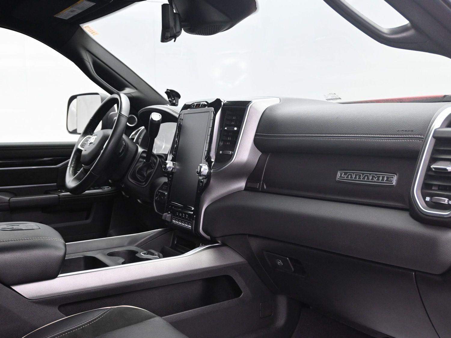 Used 2021 Flame Red Clearcoat Ram Laramie image 13