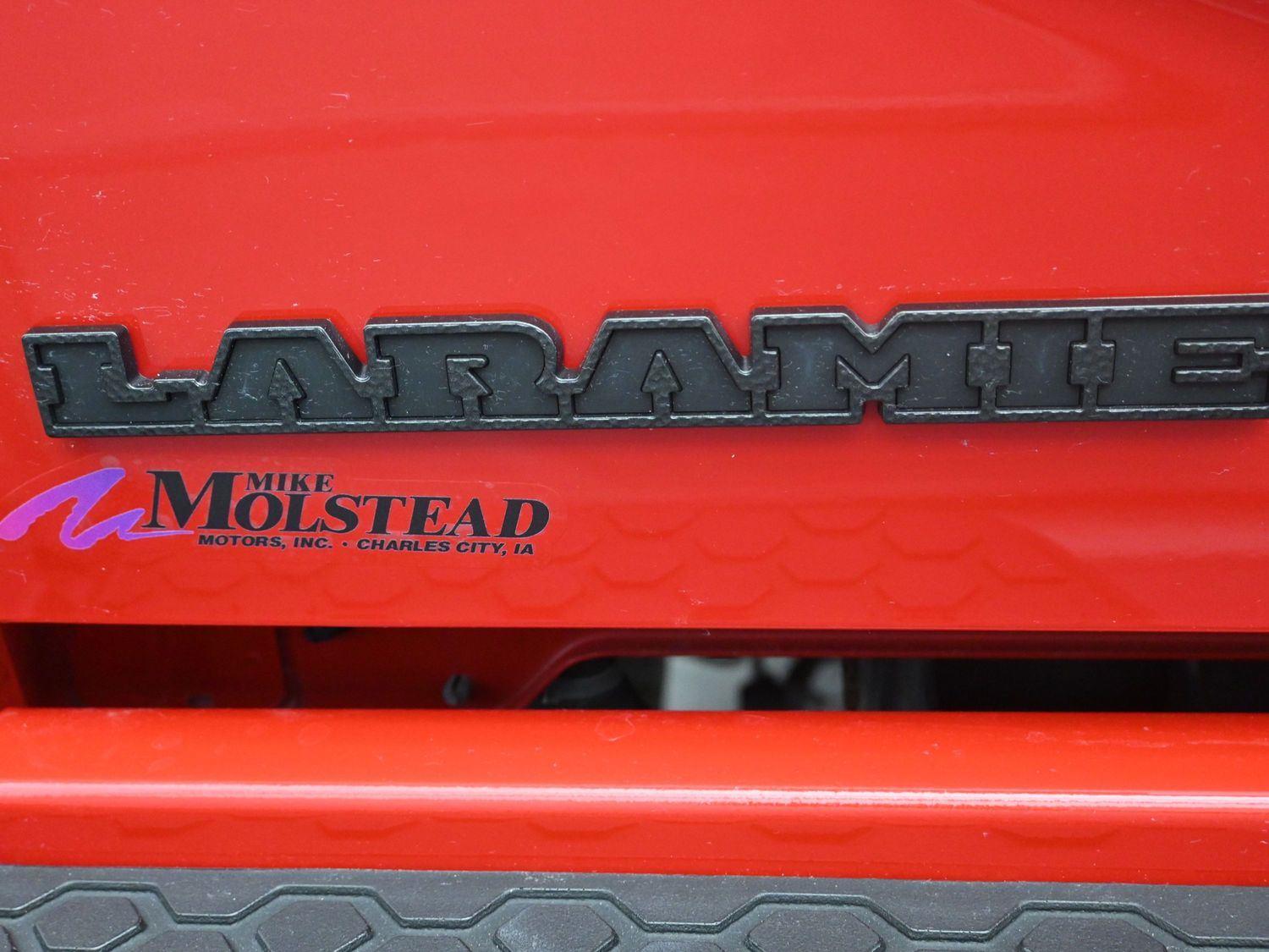 Used 2021 Flame Red Clearcoat Ram Laramie image 17
