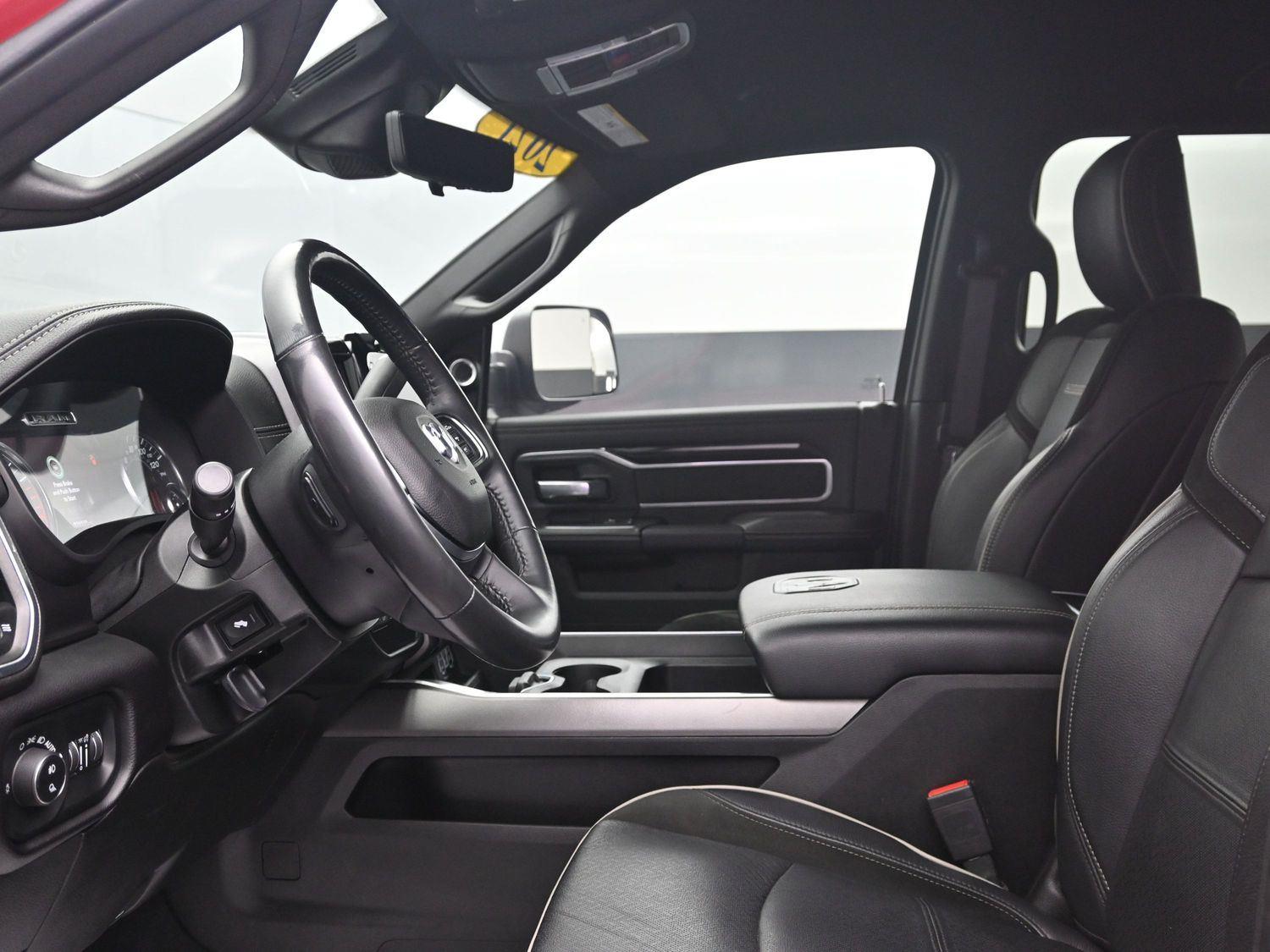 Used 2021 Flame Red Clearcoat Ram Laramie image 23