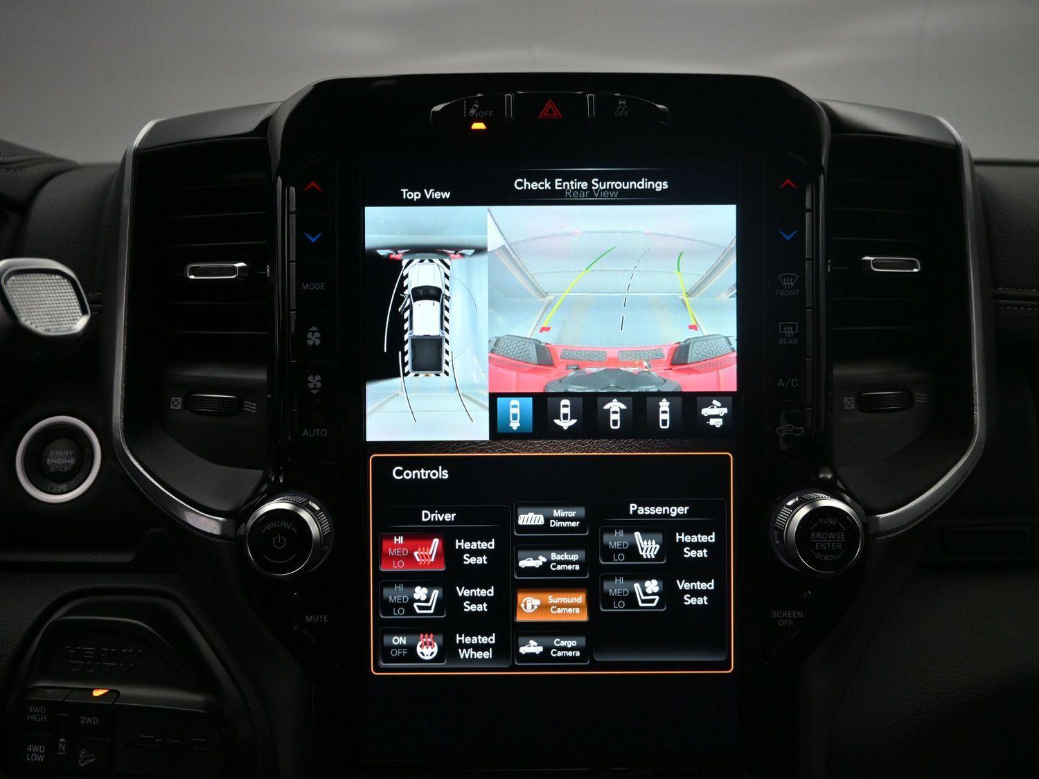 Used 2021 Flame Red Clearcoat Ram Laramie image 30