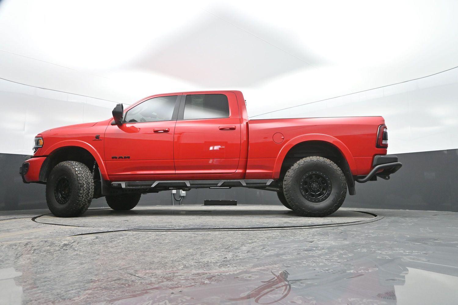 Used 2021 Flame Red Clearcoat Ram Laramie image 37