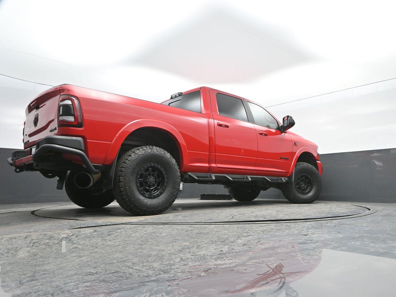 Used 2021 Flame Red Clearcoat Ram Laramie image 38